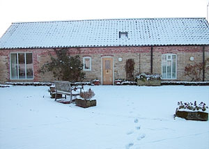 Winter view from The Old Stables